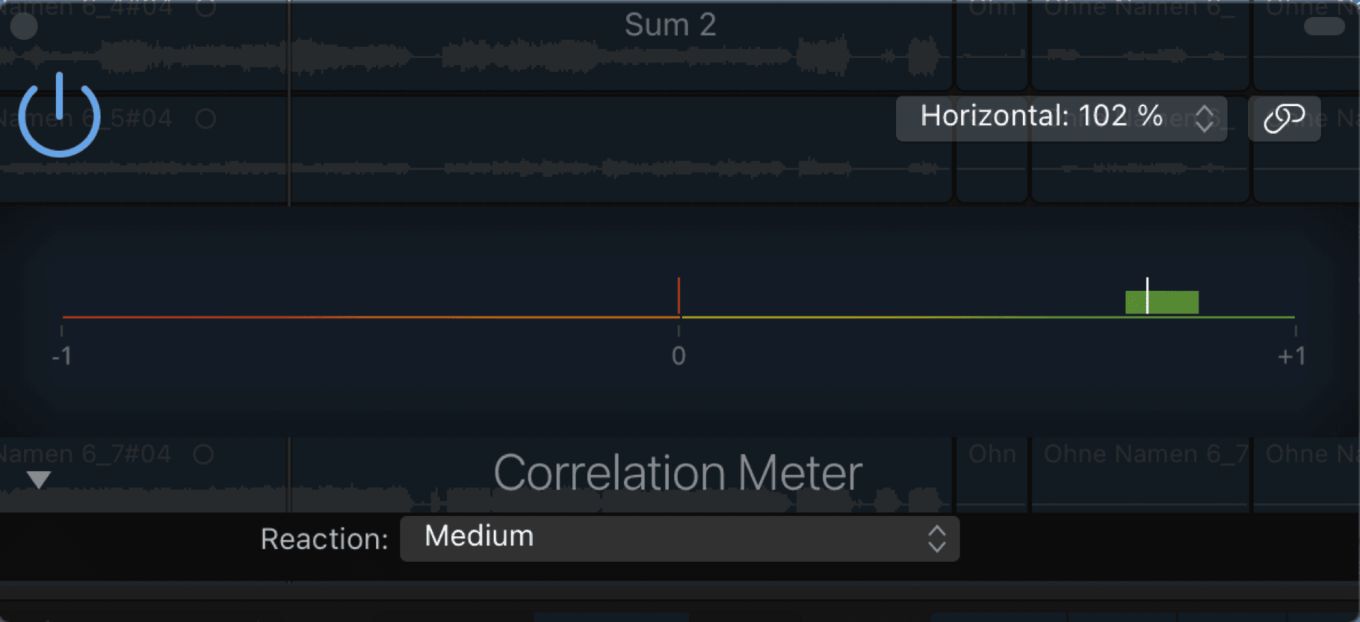 Logic Pro tempo automation showing BPM ramp from 120 to 140